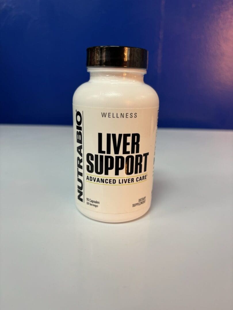 A bottle of nutrabio liver support